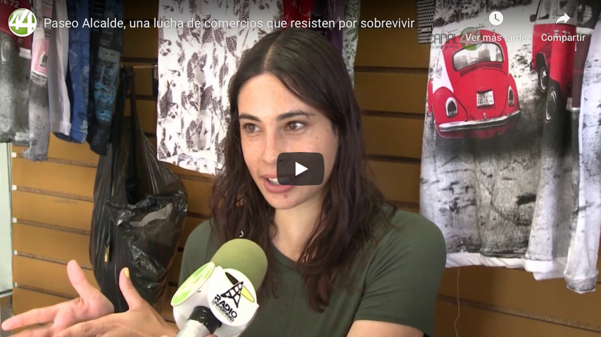 Paseo Alcalde, una lucha de comercios que resisten por sobrevivir