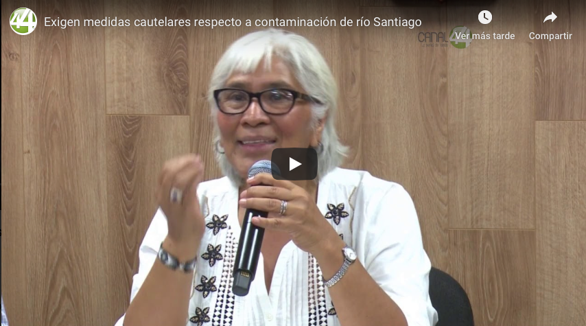 Exigen medidas cautelares respecto a contaminación de río Santiago
