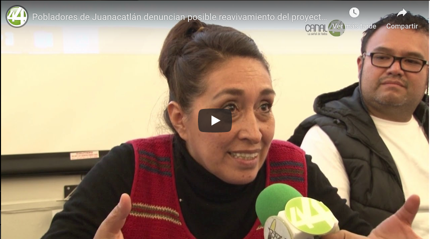 Pobladores de Juanacatlán denuncian posible reavivamiento del proyecto de termoeléctrica