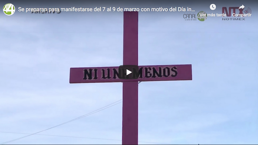 Se preparan para manifestarse del 7 al 9 de marzo con motivo del Día internacional de la Mujer