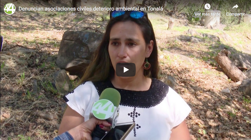 Denuncian asociaciones civiles deterioro ambiental en Tonalá