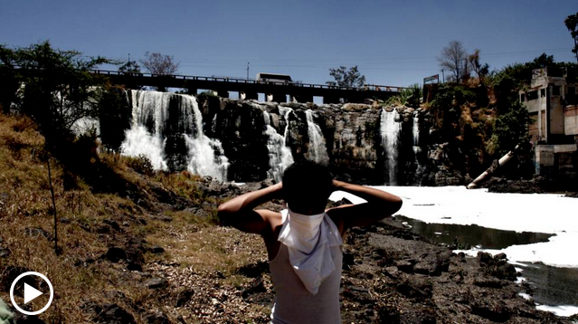 El ‘Niágara mexicano’ se ahoga en residuos tóxicos