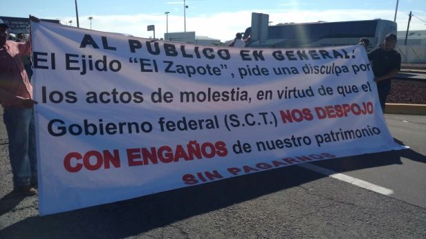 Ejidatarios-Tráfico-ZMG-