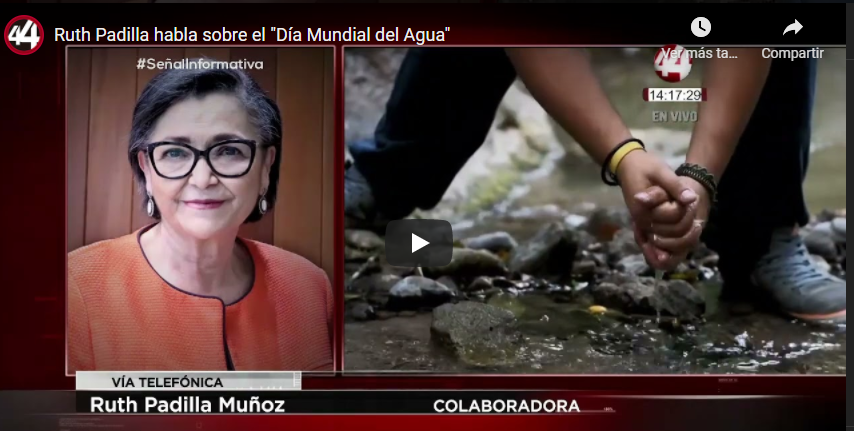 Ruth Padilla habla sobre el «Día Mundial del Agua»￼