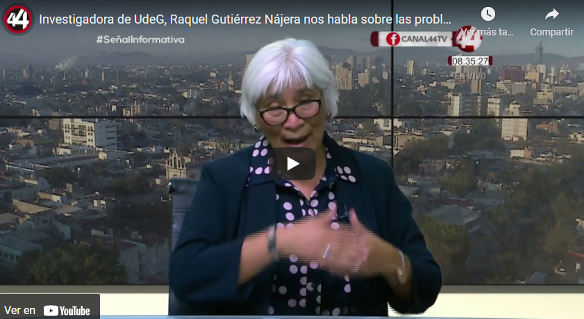 Investigadora de UdeG, Raquel Gutiérrez Nájera nos habla sobre las problemáticas del agua en Jalisco￼