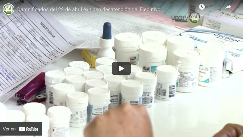 Damnificados del 22 de abril exhiben desatención del Ejecutivo￼