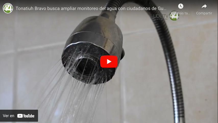 Tonatiuh Bravo busca ampliar monitoreo del agua con ciudadanos de Guadalajara￼