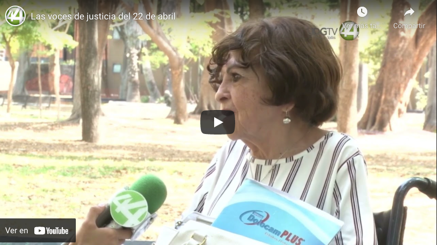 Las voces de justicia del 22 de abril￼