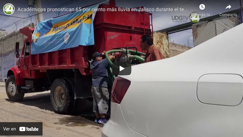 Académicos pronostican 65 por ciento más lluvia en Jalisco durante el temporal en puerta￼