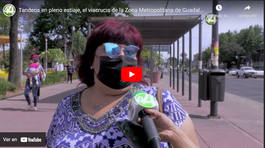 Tandeos en pleno estiaje, el viacrucis de la Zona Metropolitana de Guadalajara￼