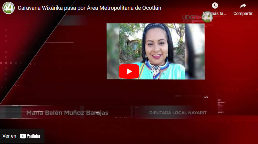 Caravana Wixárika pasa por Área Metropolitana de Ocotlán￼