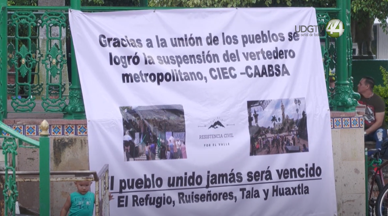 Habitantes de Tala se mantienen en resistencia por la indefinición de donde estará un vertedero