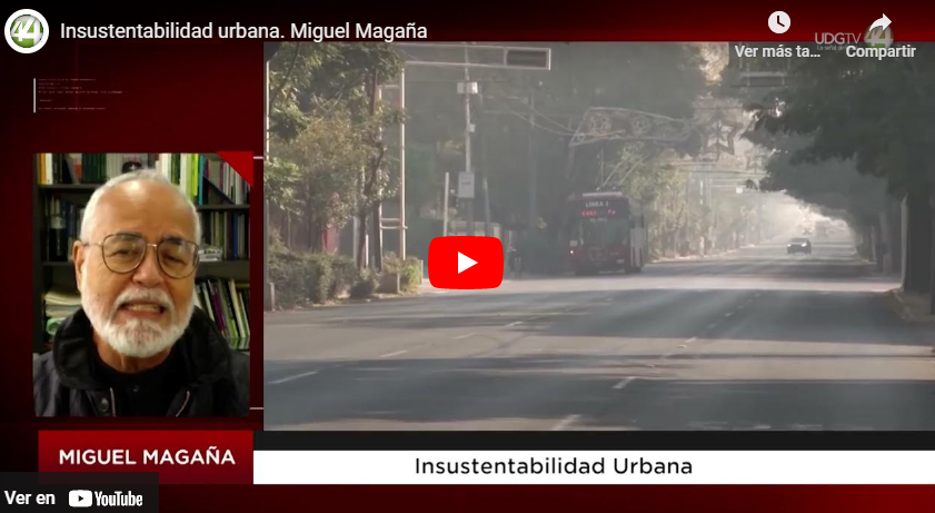 Insustentabilidad urbana. Miguel Magaña