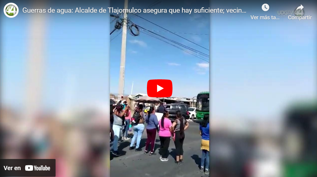 Guerras de agua: Alcalde de Tlajomulco asegura que hay suficiente; vecinos dicen que escasea