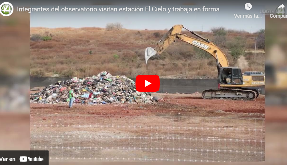 Integrantes del observatorio visitan estación El Cielo y trabaja en forma