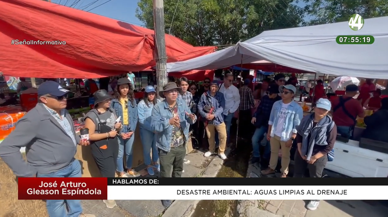 Desastre ambiental: aguas limpias al drenaje | Arturo Gleason