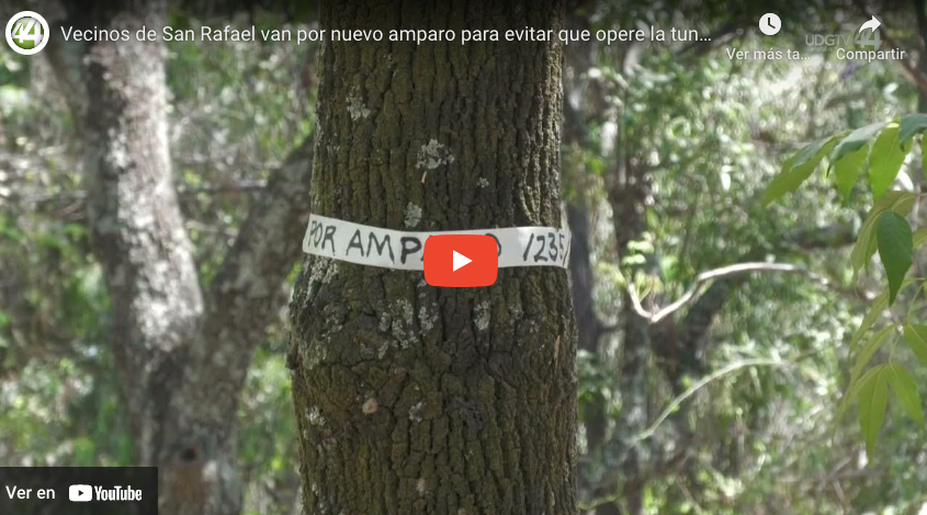 Vecinos de San Rafael van por nuevo amparo para evitar que opere la tuneladora