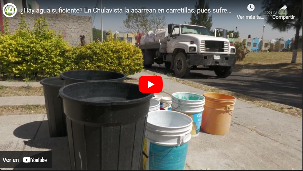 ¿Hay agua suficiente? En Chulavista la acarrean en carretillas, pues sufrendesabasto desde enero