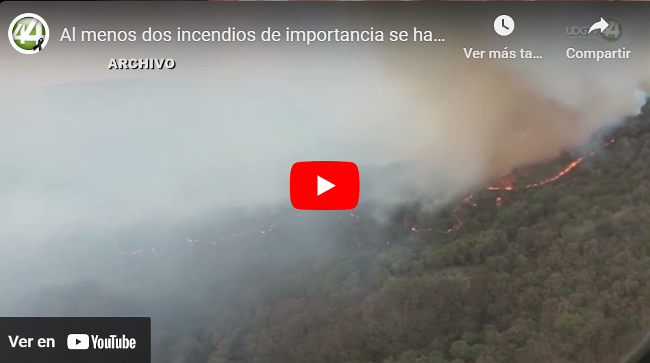 Al menos dos incendios de importancia se han registrado en últimos días en Costa-Sierra Occidental