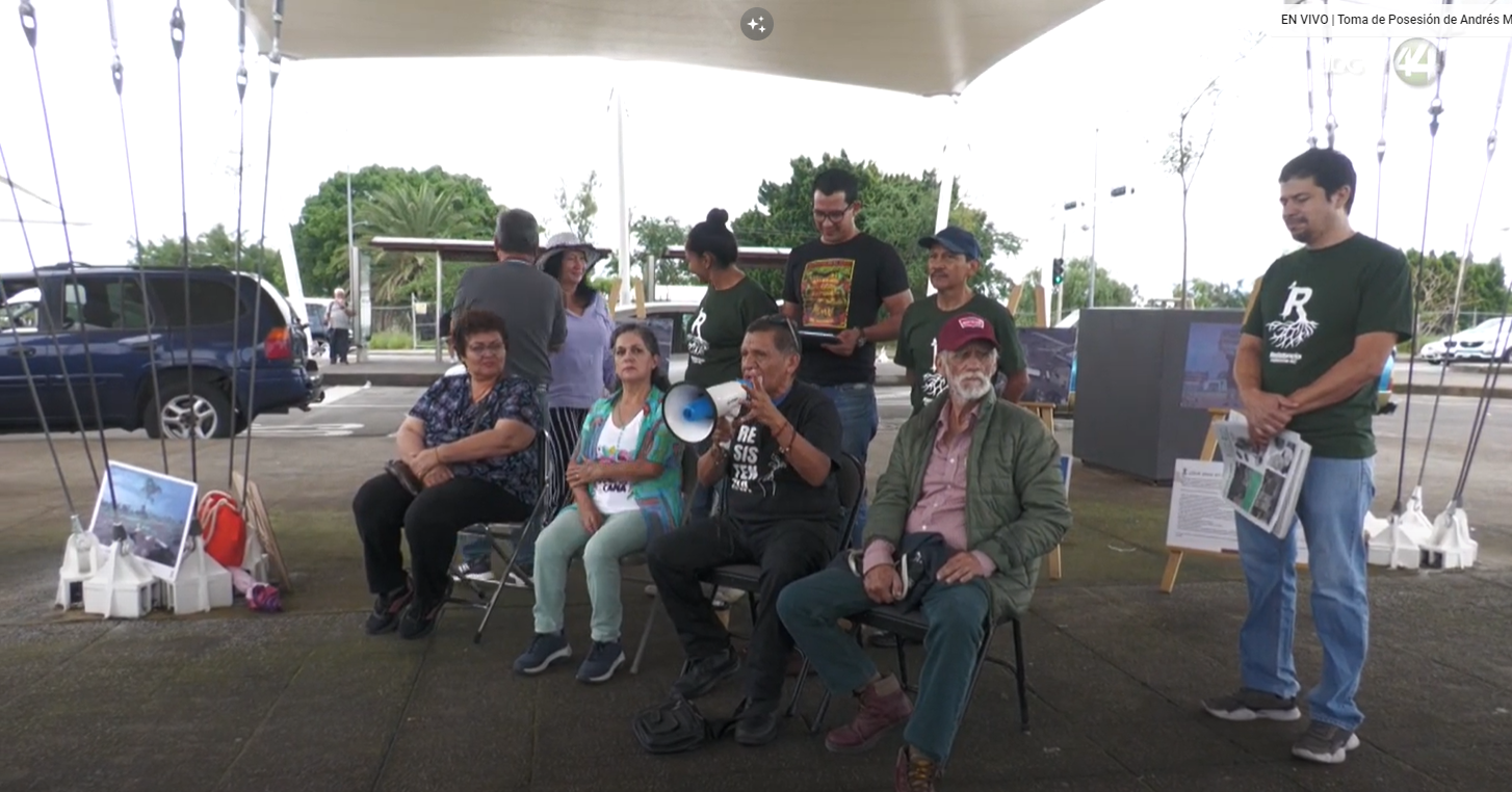 Defensores del Parque Resistencia Huentitán conmemoran dos años de lucha