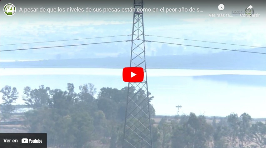 A pesar de que los niveles de sus presas están como en el peor año de sequía, Alfaro garantiza agua