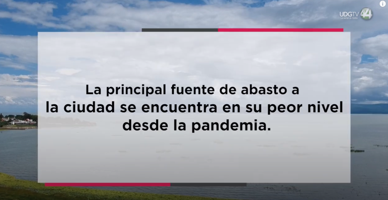 Chapala, en su peor nivel desde que acabó la pandemia… y la metrópoli “se agüita”