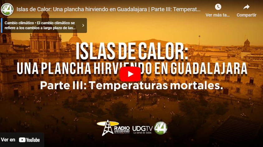 Islas de Calor: Una plancha hirviendo en Guadalajara | Parte III: Temperaturas mortales