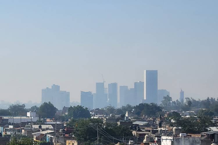 Metrópoli registra dos episodios de mala calidad del aire 