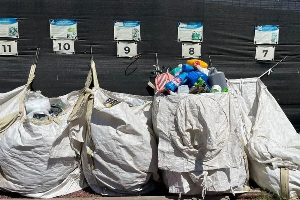 Reducen huella de carbono con centro de reciclaje