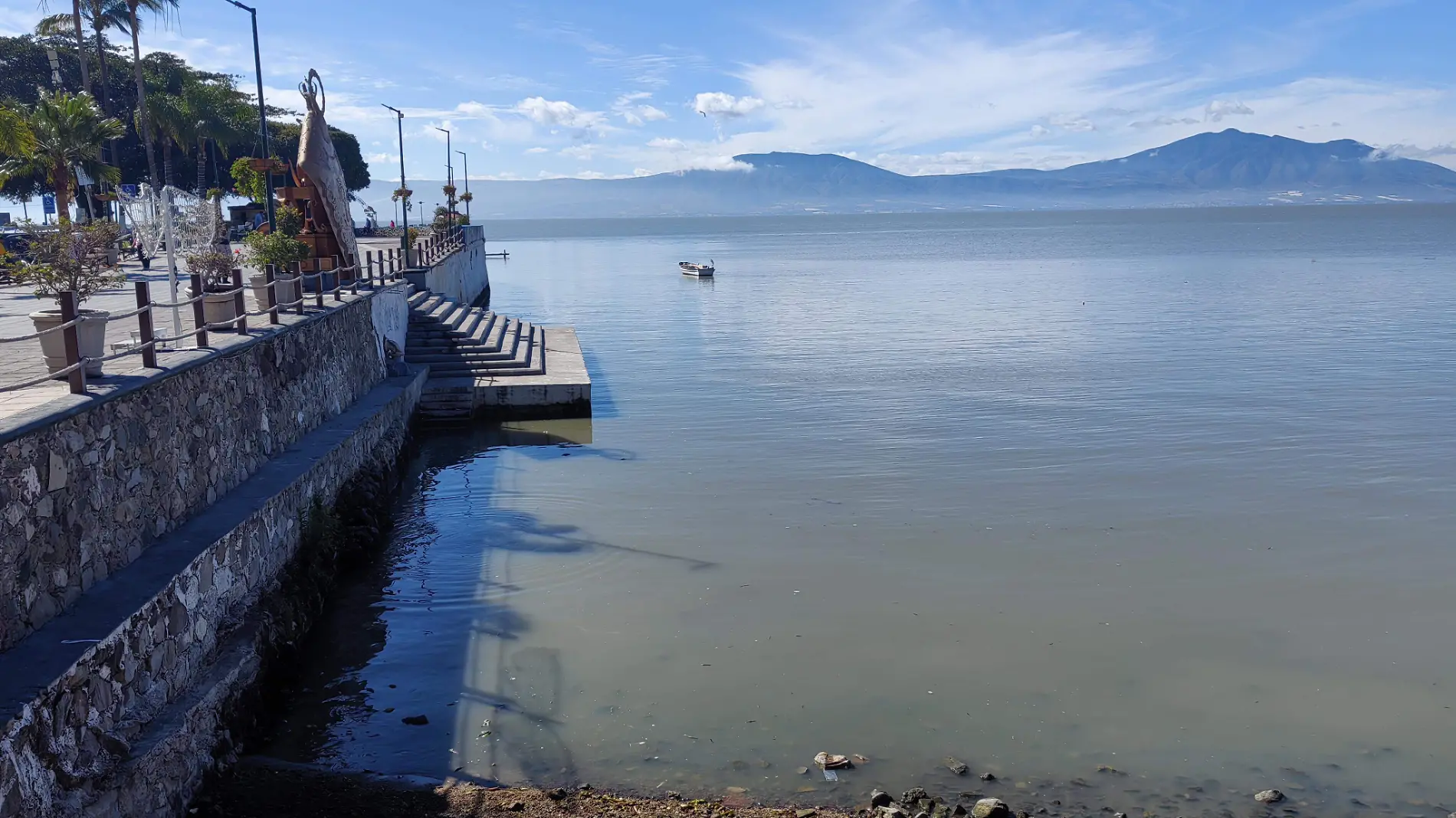 Recuperación del nivel del Lago de Chapala ayudará a prevenir tandeos durante el estiaje