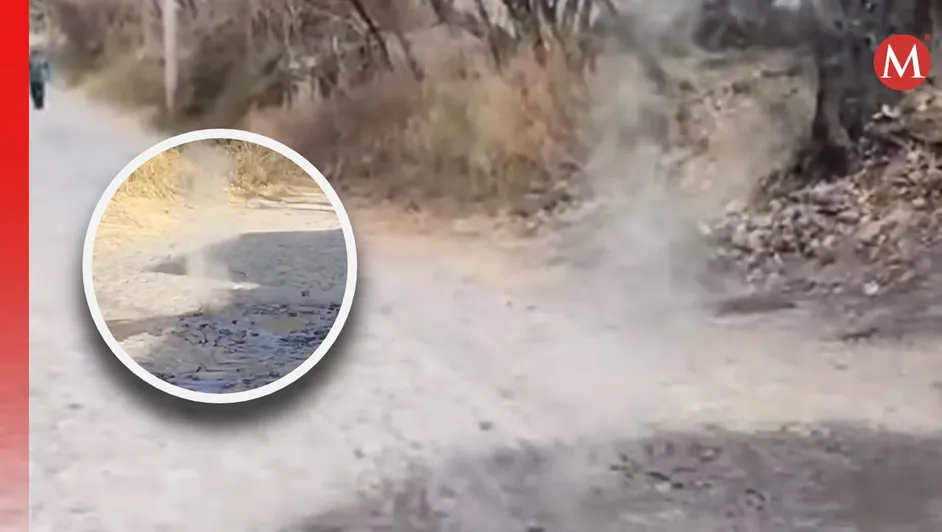 Reportan agua caliente y vapor saliendo del suelo en Zacoalco, Jalisco | Video
