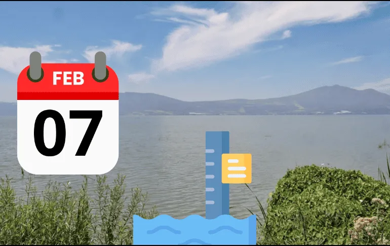 El lago de Chapala logra mantener su nivel una semana más