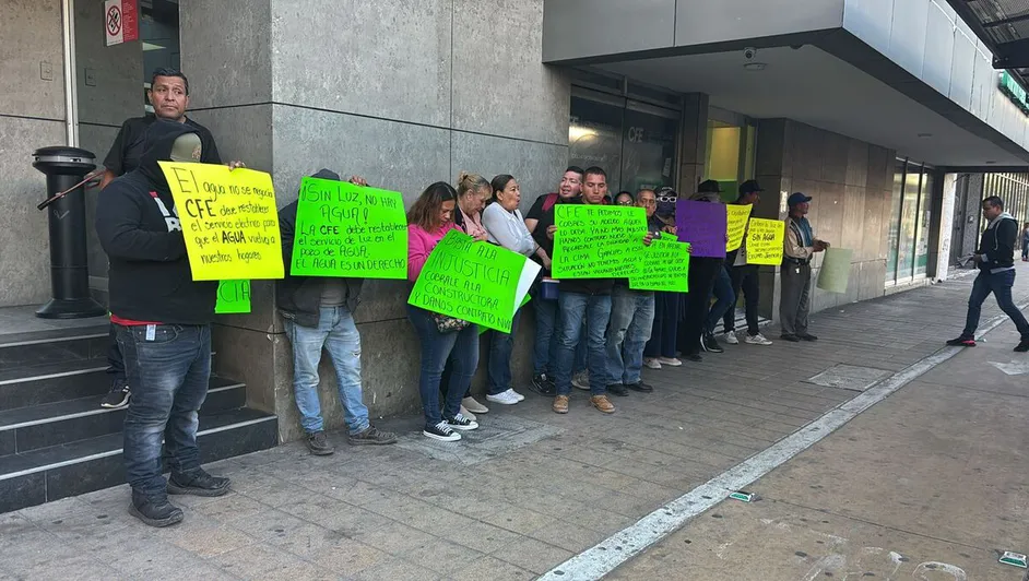 Vecinos de El Arenal piden a la CFE que reconecte el pozo que abastece de agua a la zona