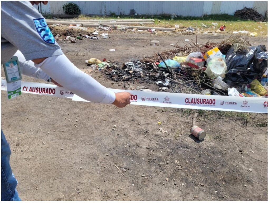 PROEPA CLAUSURA PREDIOS EN OCOTLÁN Y ZAPOPAN POR INCUMPLIMIENTOS AMBIENTALES