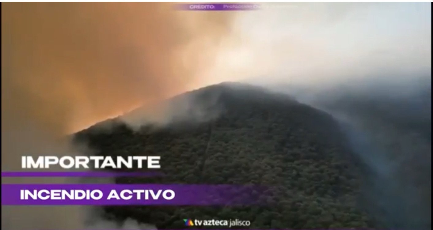 ¡Alerta en Tequila! Incendio forestal fuera de control aterroriza Huizizilapa
