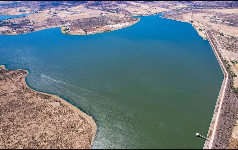 Presa El Zapotillo ya está aportando agua a ZMG: SEGIA (al 84% de su capacidad)