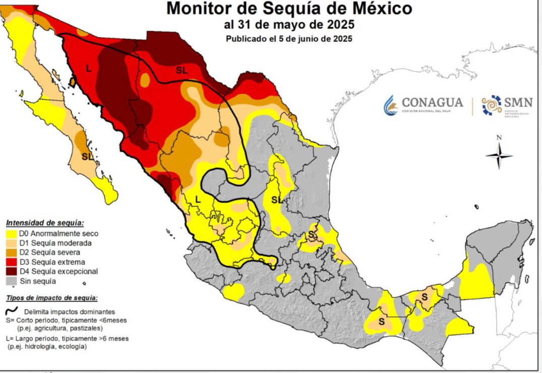Tiene Jalisco 64 municipios con ambiente seco o sequía moderada