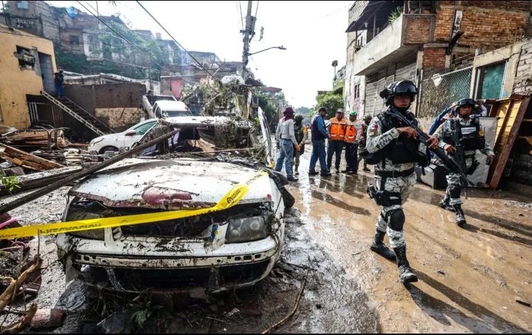 Tormentas y tres arroyos ponen en jaque a Guadalajara