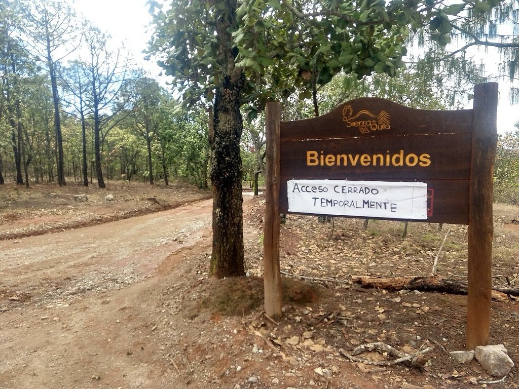OPD Sierra de Quila llama nuevamente a ciudadanía a respetar accesos cerrados