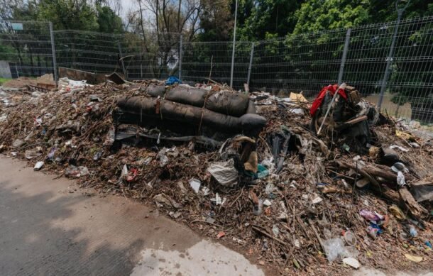 Retiran 600 toneladas de basura tras lluvias en Guadalajara