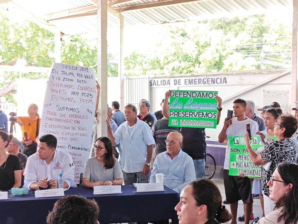 Defensores de la laguna de Cuyutlán, en pie de lucha por preservar el patrimonio