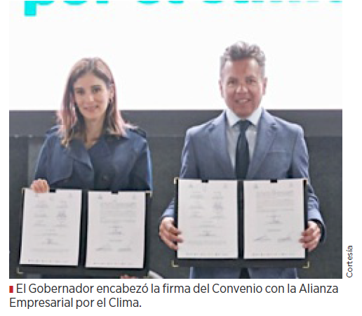 Firman una alianza por el medio ambiente