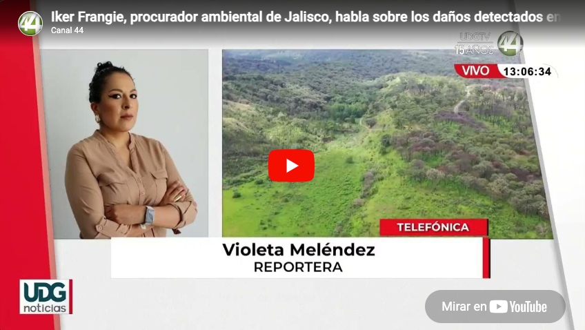 Iker Frangie, procurador ambiental de Jalisco, habla sobre los daños detectados en La Primavera