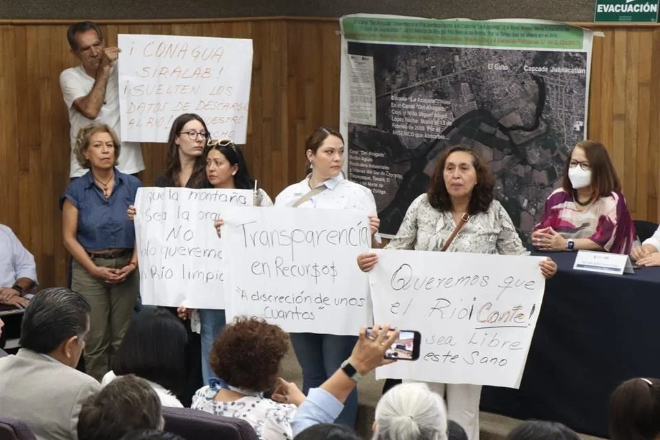 Exigen transparentar datos de descargas residuales al río Santiago