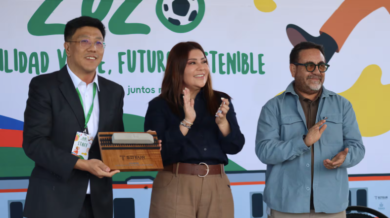 Tlajomulco y China impulsan las energías limpias e instalan “Estación de Energía Verde” en L4