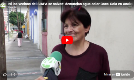 Ni los vecinos del SIAPA se salvan: denuncian agua color Coca-Cola en Analco