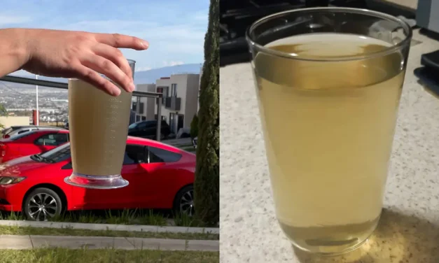 Vecinos de Las Terrazas, en San Pedro Tlaquepaque, denuncian mala calidad del agua desde febrero pasado