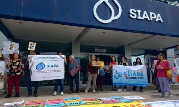 Reconocen a Siapa… por mala calidad del agua