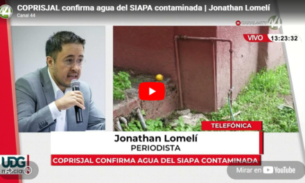 COPRISJAL confirma agua del SIAPA contaminada | Jonathan Lomelí