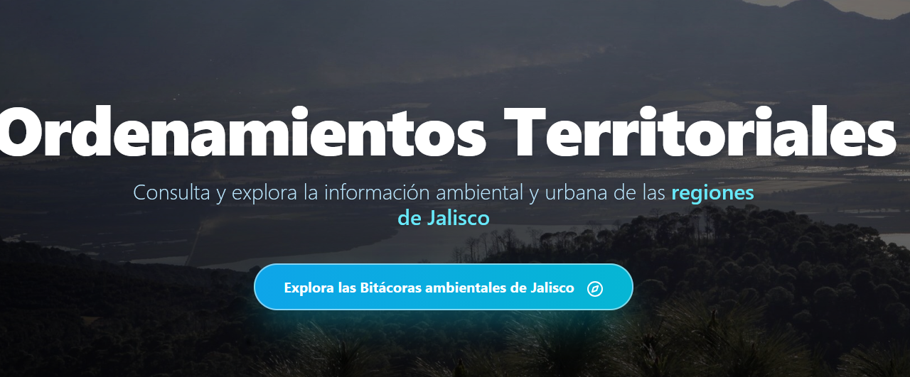 Semadet presenta plataforma sobre ordenamiento territorial en Jalisco